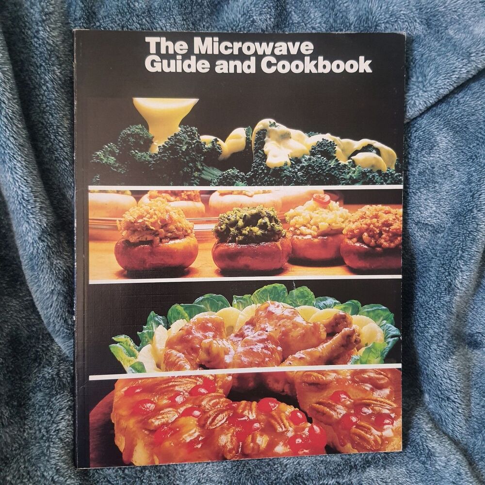 VTG The Microwave Guide and Cookbook 1977 Paperback User Guide Recipes